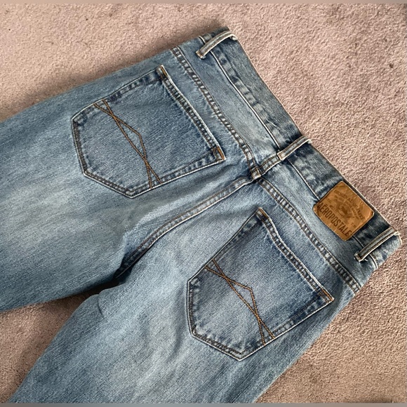 Reworked areopostale split hem jeans! - Picture 8 of 9